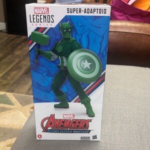 Marvel Legends Super-Adaptoid Figure with Green and Silver